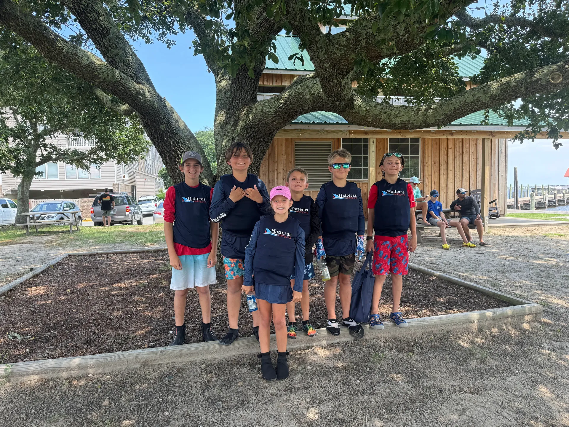 Hatteras Community Sailing junior team